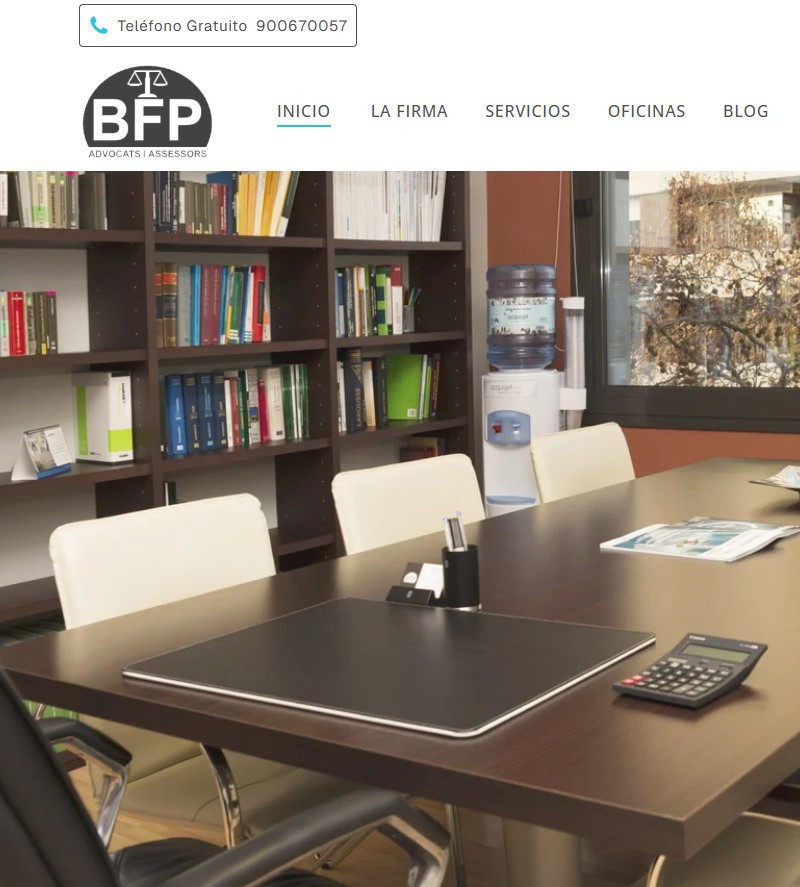 diseno web bufete abogados terrassa